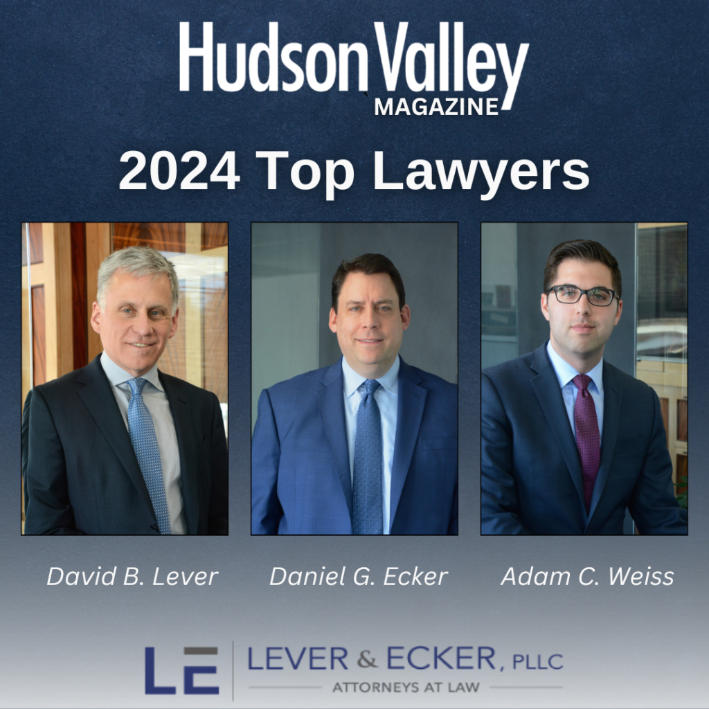 Lever Ecker Recognized As Top Personal Injury Lawyers For