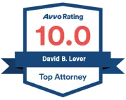 Avvo rating badge for David B. Lever