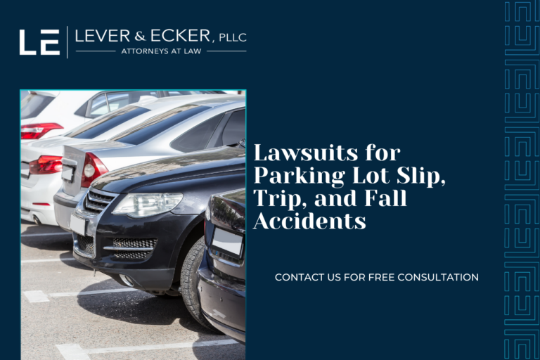 parking lot slip, trip, and fall accident lawsuits