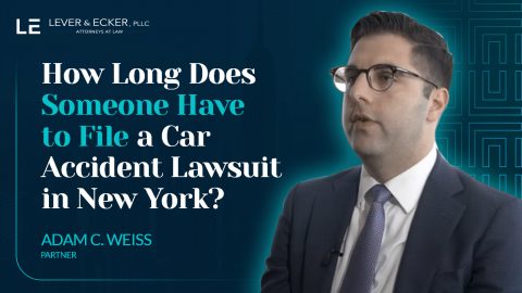 LE_How Long Does Someone Have to File a Car Accident Lawsuit in New York