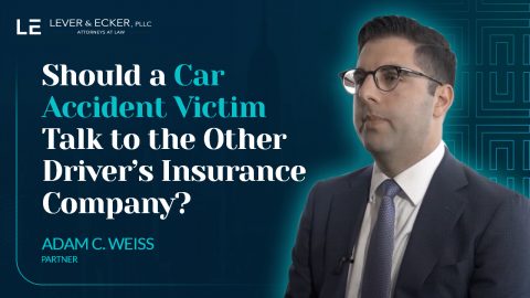 LE_Should a Car Accident Victim Talk to the Other Driver’s Insurance Company