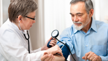 an injury victim being examined by a doctor