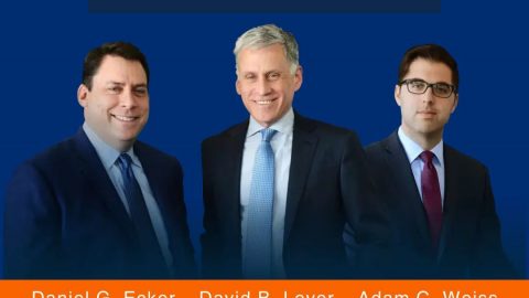 Daniel G. Ecker, David B. Lever, and Adam C. Weiss recognized by super lawyers for 5th year in a row